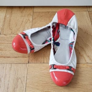 DONATING 5/29 Tahari Veronica Leather Ballet Flats